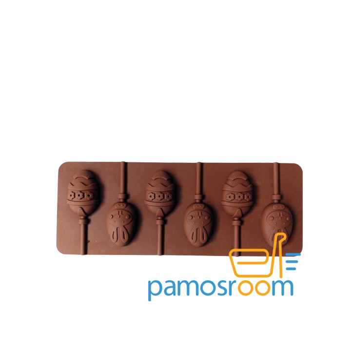 Cetakan Coklat Silikon / Cetakan Puding Berkarakter Lucu Bentuk Permen