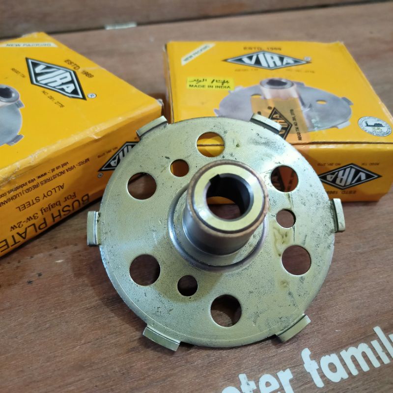 Backplate dudukan kopling vespa px kopling 6