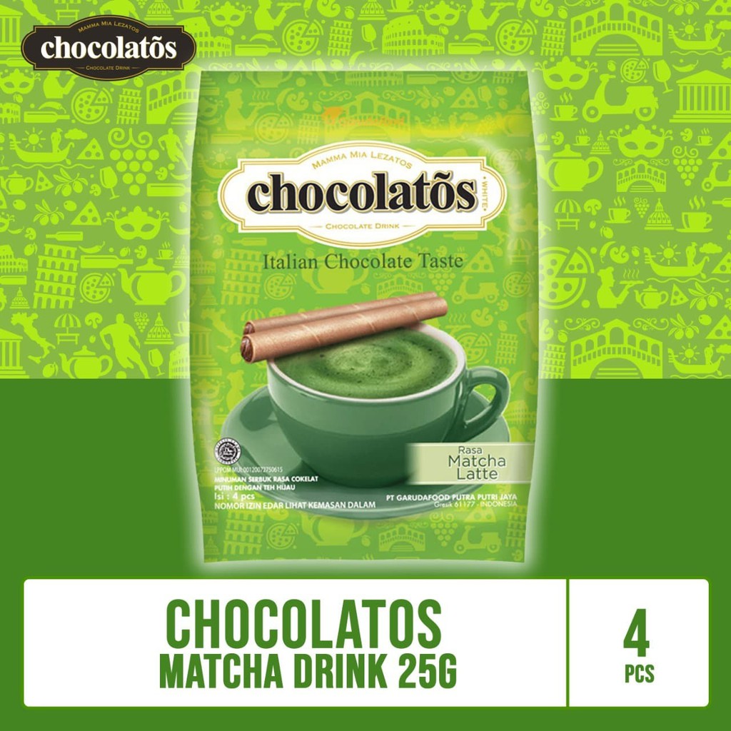 

PROMO CHOCOLATOS MATCHA DRINK BAG -25G (DACA7) TERMURAH