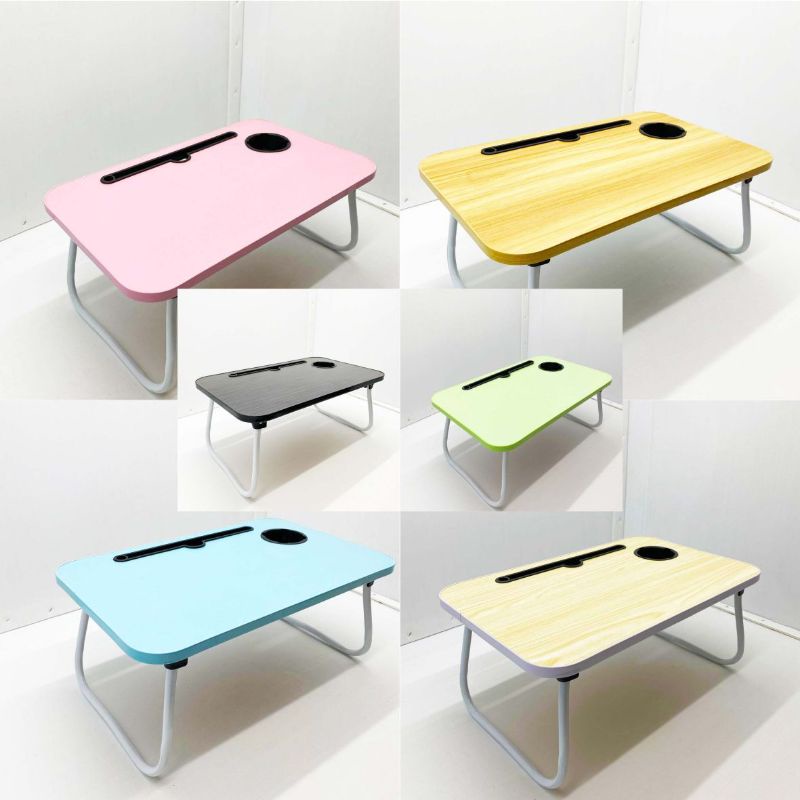 Meja Laptop Portable 60x40x28cm dan 48x30x22cm