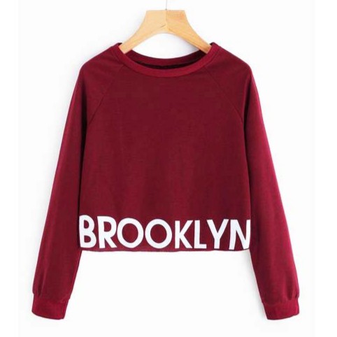 Bess - Sweater Crop Murah/ Sweater Crop BROOKLYN