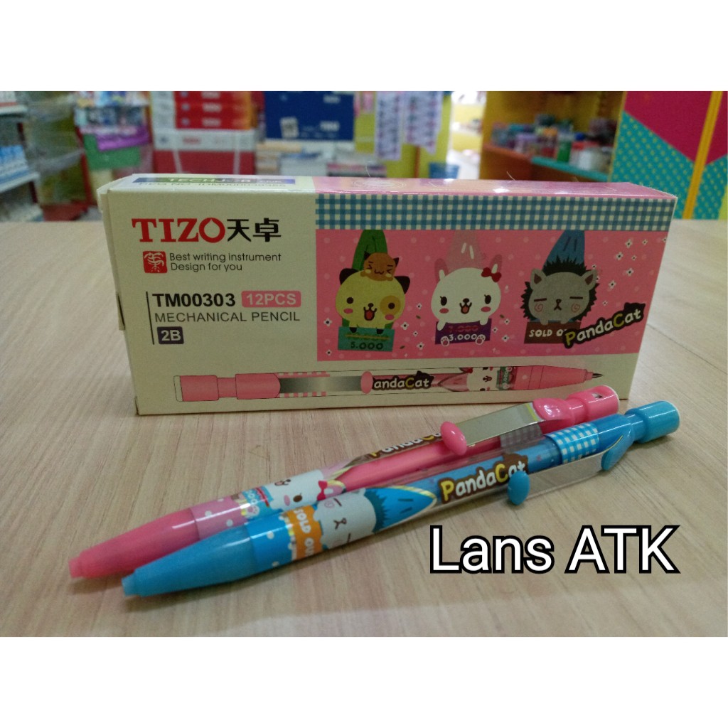 

Pensil Mekanik Fancy Tizo TM00303 2.0 Per pcs (satuan)