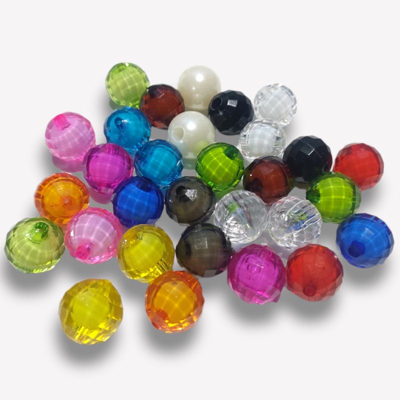 Perlusin Mote monte akrilik 16mm untuk bahan handle tas