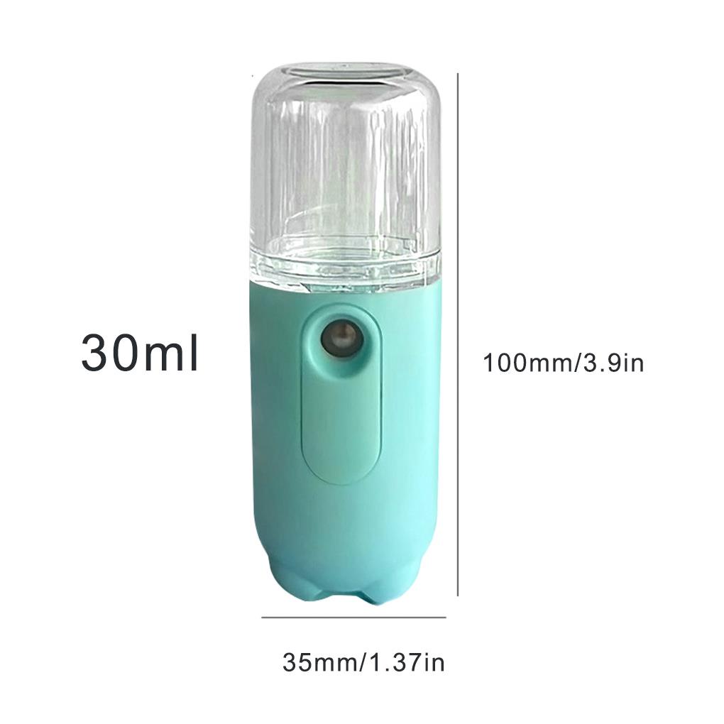 (house2020) Nano Spray 30ml Pelembab Wajah Portable Rechargeable Untuk Wanita