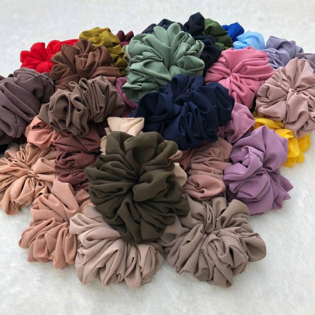 (1KG= 10PCS)HIJAB INSTANT DEQIARA - SEGI BOBAL BOLAK-BALIK 2WARNA/HIJAB BOBAL MURAH-8