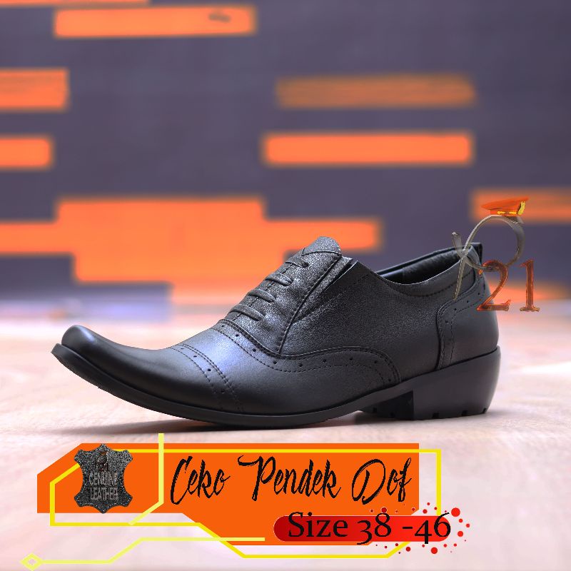 SEPATU PDH CEKO PENDEK P21