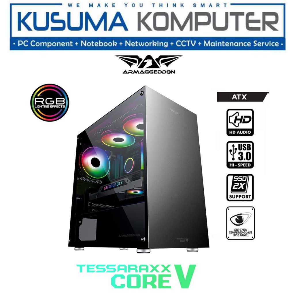 Casing PC Armaggeddon Tessaraxx Core V Black