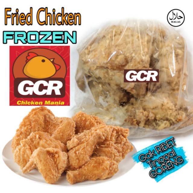 

FRIED CHICKEN GCR 500gr (kurang lebih)