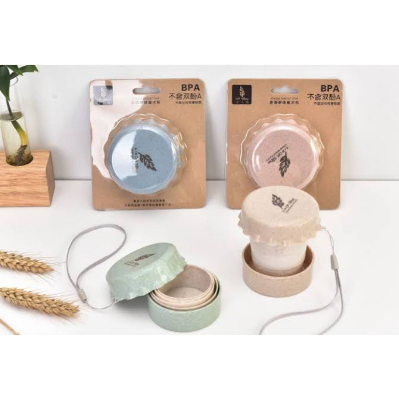 Gelas Lipat Foldable / Gelas Lipat Traveling