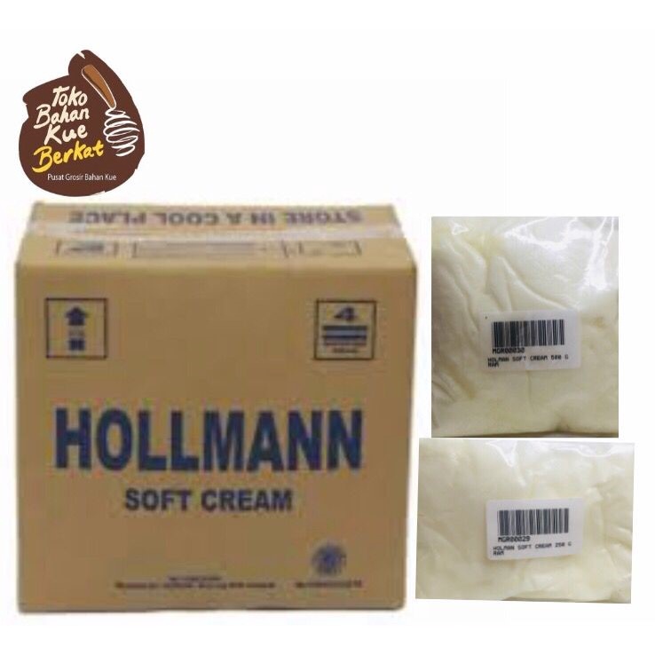 HOLLMANN SOFT CREAM REPACK 500 GR / HOLLMAN HOLMAN / PELEMBUT BUTTER CREAM