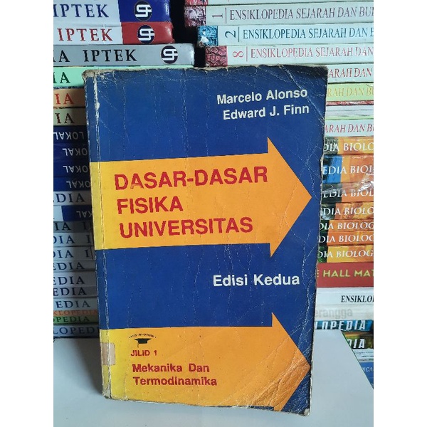 buku dasar-dasar fisika Universitas edisi kedua jilid 1 marcelo Alonso