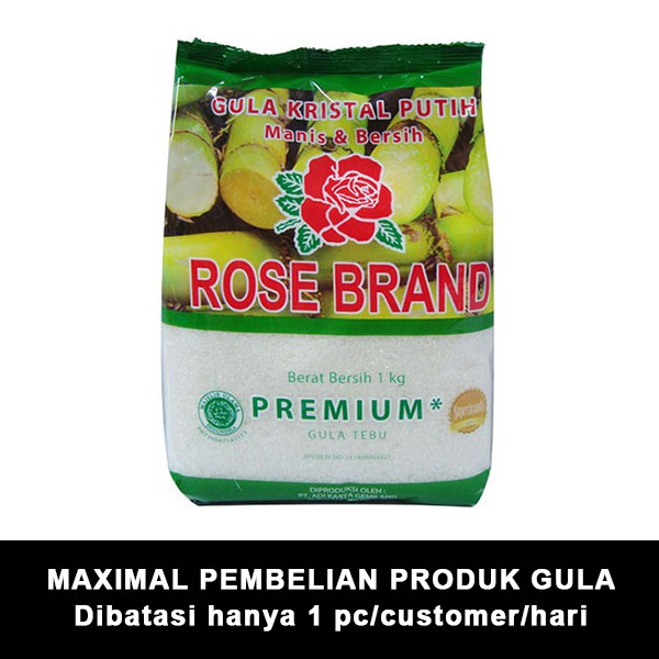 

Rose Brand Gula Pasir 1 Kg