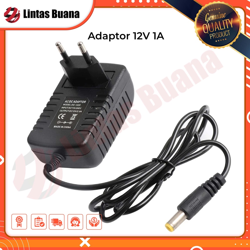 Adaptor 12V 1A