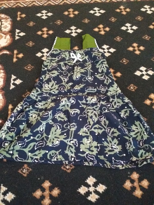 ❤ Cod ❤ Baju Daster Batik Anak Perca Balpung Santung Murah