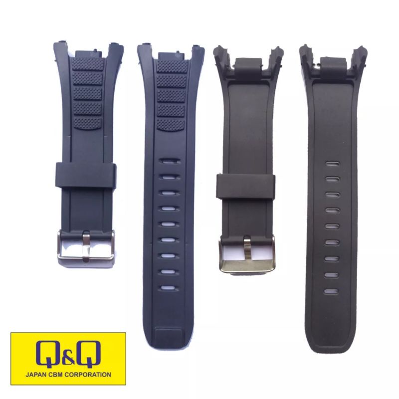 strap jam tangan qq jam tangan spot  tali jam tangan digital digitek dll tali sport - 6617