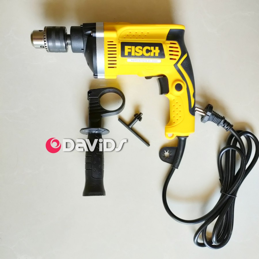 Mesin bor listrik impact drill bobok beton 16mm Fisch