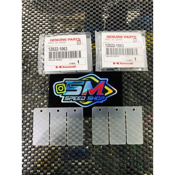 Lidah Palep Lidah Membran KX 85 Pnp Kawasaki Ninja 150 2 Tak R RR SS (VALEV READ) Original JAPAN
