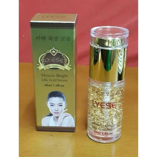 SERUM LYESE MIRACLE BRIGHT 24K GOLD ORIGINAL