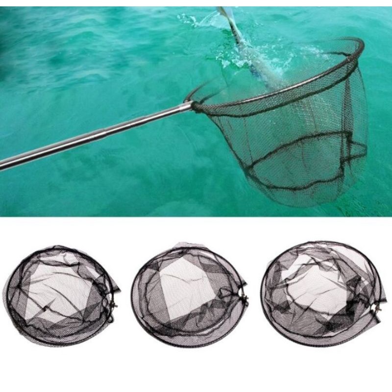 Gmarty Jaring Pancing Penangkapan Ikan Fishing Landing Net 40 CM With Rod 2.8M - L280