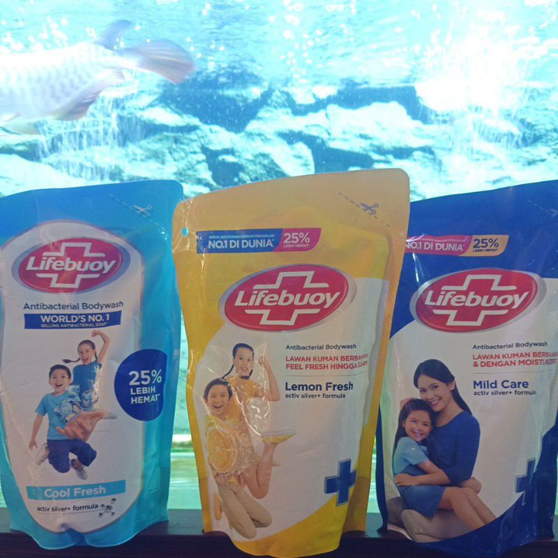LIFEBUOY BODYWASH 400-450 ML//SABUN MANDI LIFEBUOY