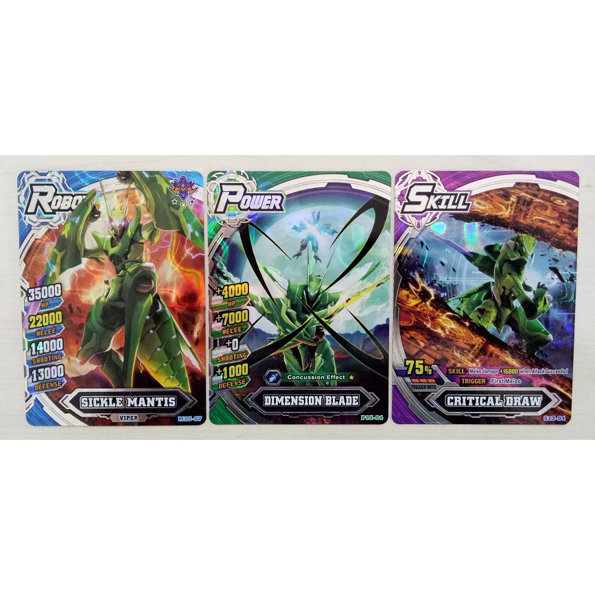 Hero of Robots Galaxy Epoch Ver.1 Sickle Mantis Set