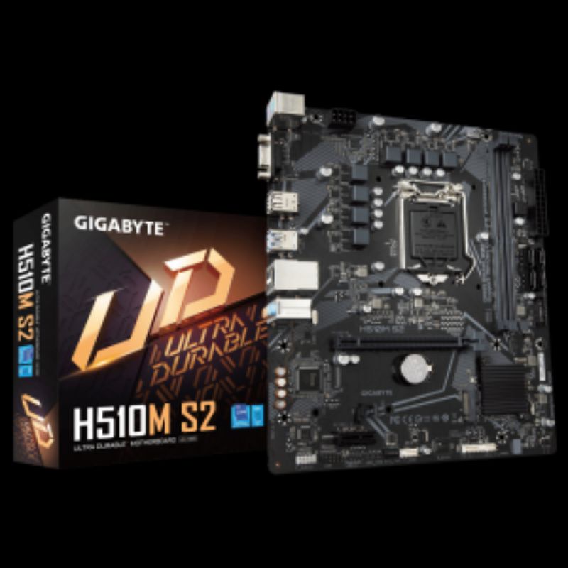 Motherboard Intel GIGABYTE H510M S2 (LGA1200, H510, DDR4)