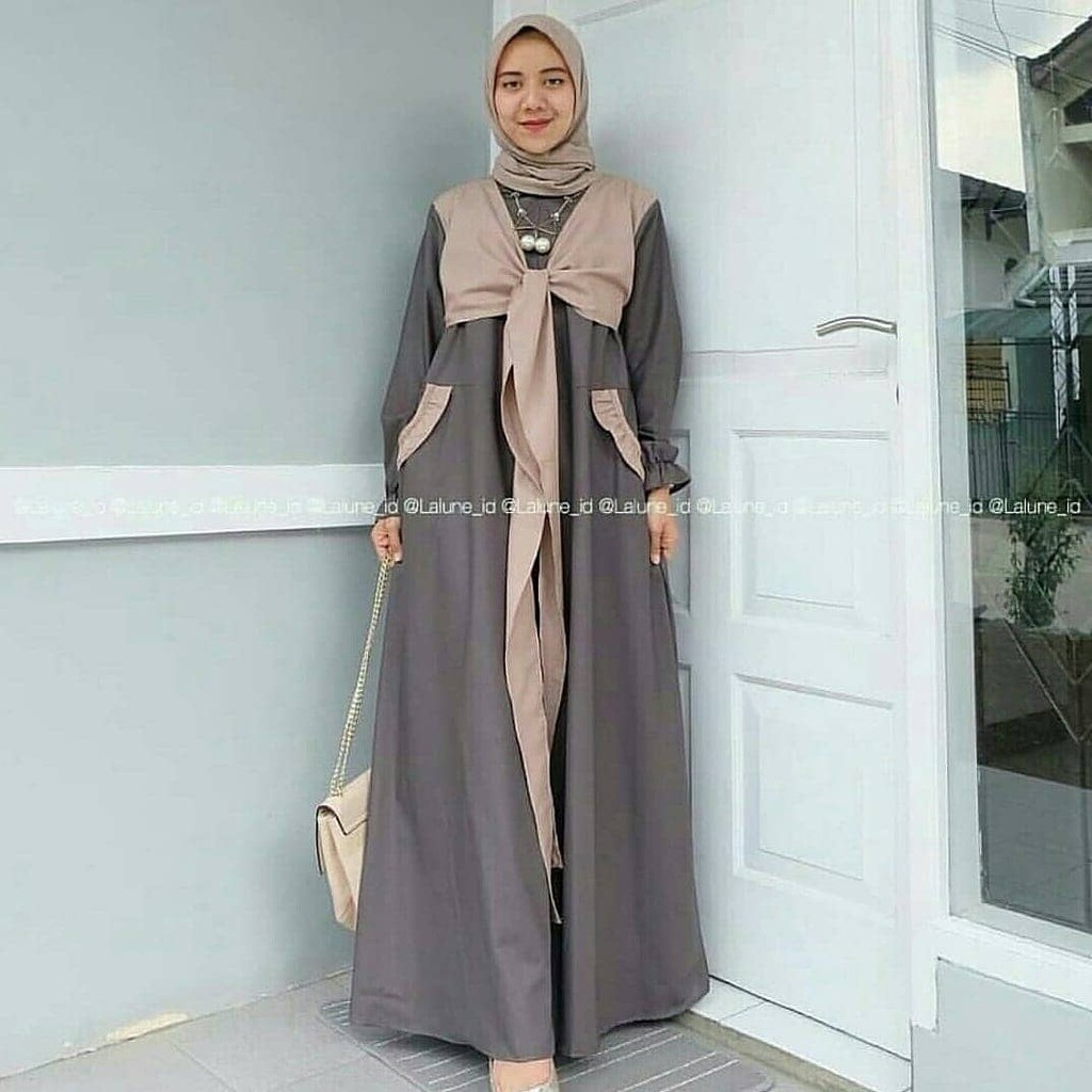 ABI MAXY PR001  , REady Baju Maxy Dress Muslim Wanita Murah Terbaru