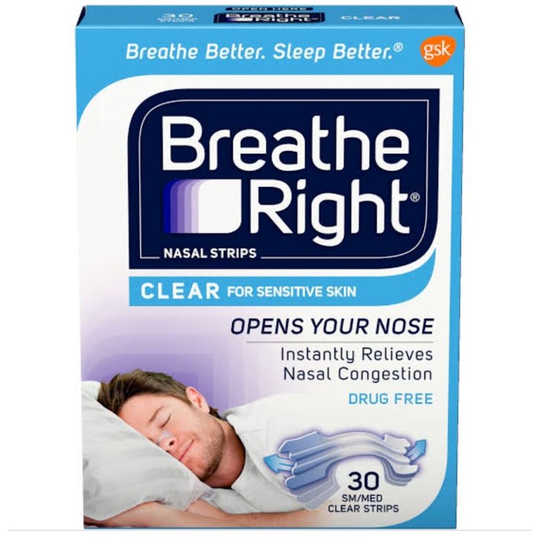 Breathe Right Nasal Strips Plester Hidung