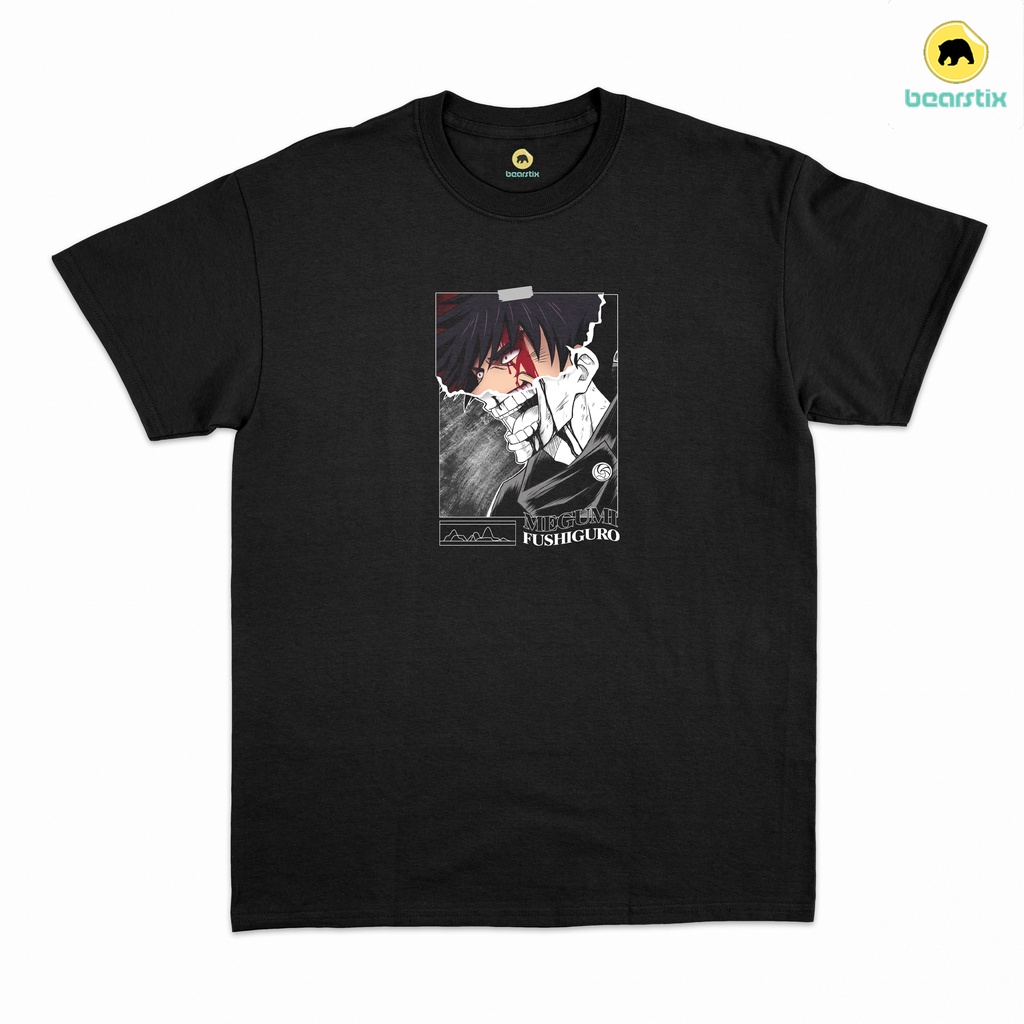 SHNZO - Tshirt Megumi Fushiguro - Baju Anime - Tshirt Jujutsu Kaisen Streetwear - Kaos UT JJK