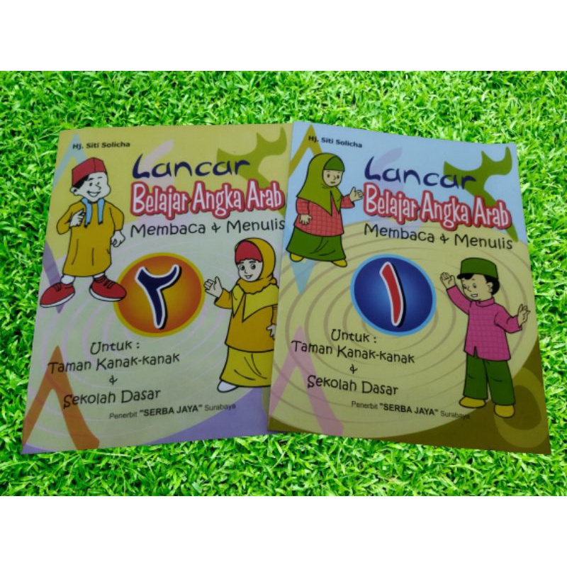 Buku Anak Lamcar Belajar Angka Arab Menulis dan Membaca