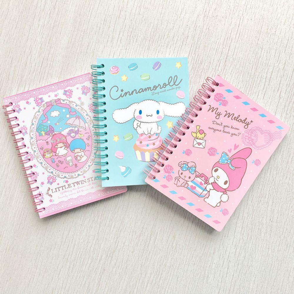 Mxbeauty Buku Catatan / Agenda / Diary Ukuran A6 Gaya Jepang Motif Kartun Melody Untuk Pelajar