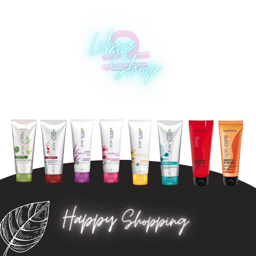 MATRIX BIOLAGE CONDITIONER 200ML / 100ML KONDISIONER COLORLAST SMOOTHPROOF OPTICARE COMPLETE HYDRA