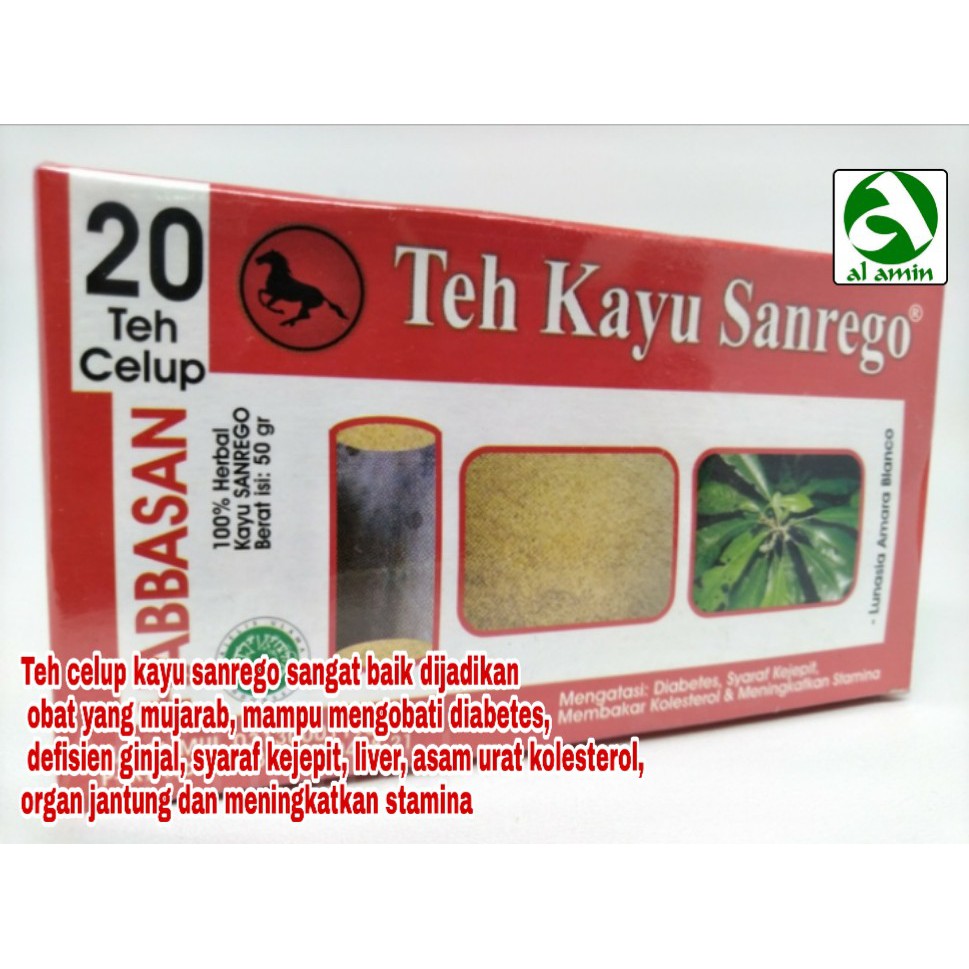 

Teh Celup Kayu Sanrego / teh herbal