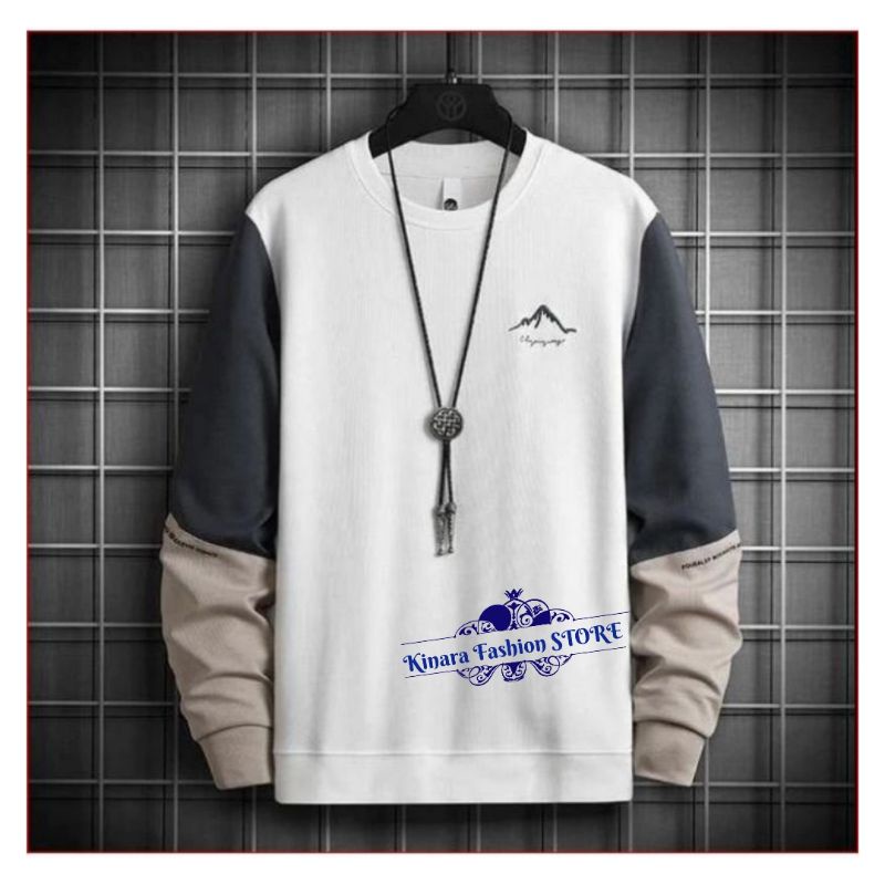 Mountain Sweater SC - Pakaian Baju Outerwear Pria Kekinian HQ Terbaru - BOG