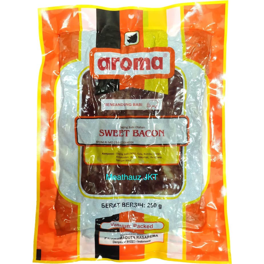 

Pork Sweet Bacon 250gr
