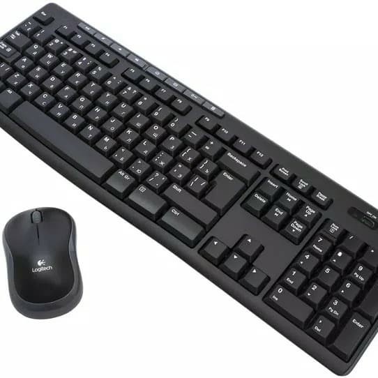 Keyboard + mouse wireless logitech MK270