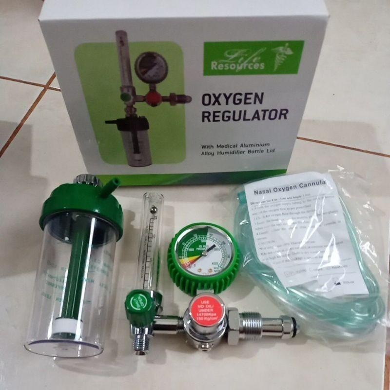 Regulator Oksigen Life Resources Alat Pernafasan / Regulator Oxygen