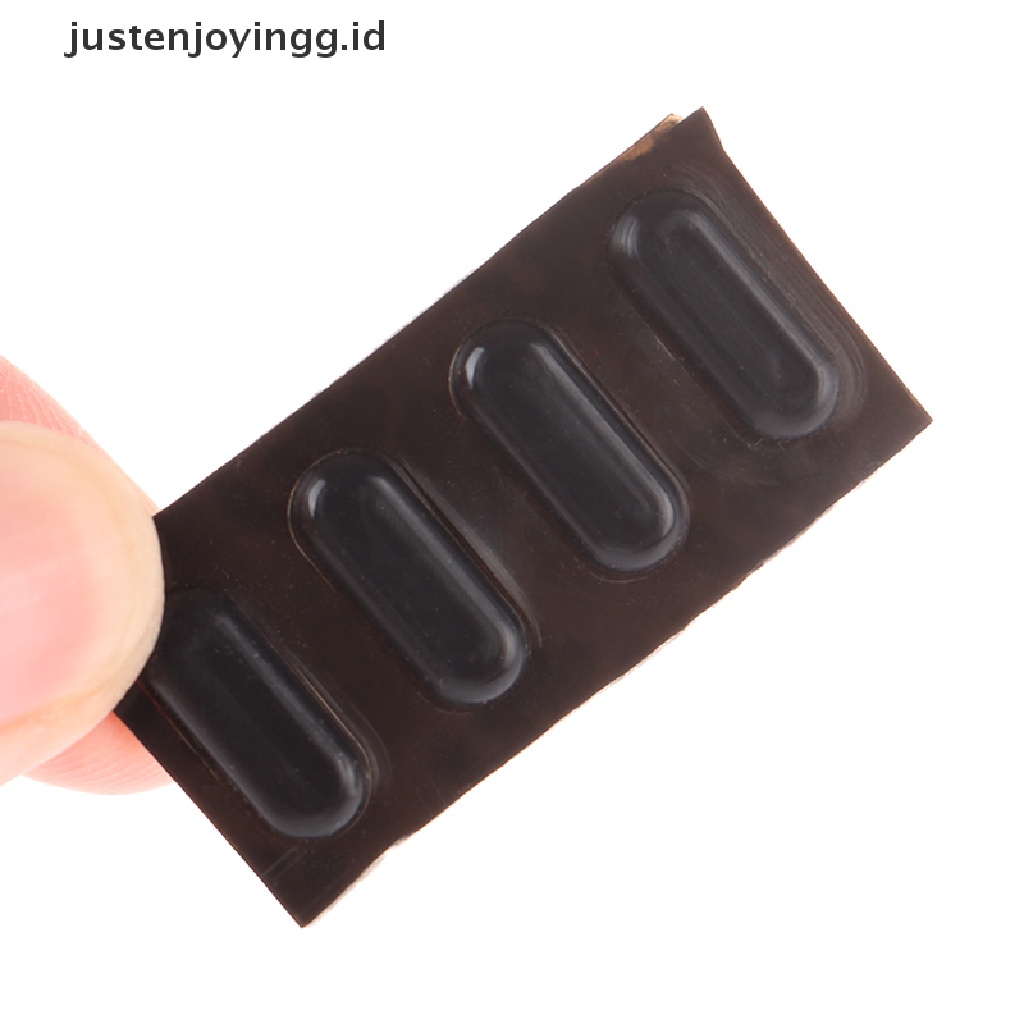 4pcs / set Cover Kaki Bahan Karet Untuk DELL E7440 E7240 E7250