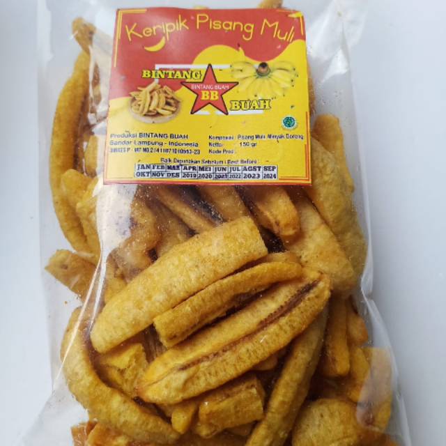 Keripik Pisang Muli Bintang Buah