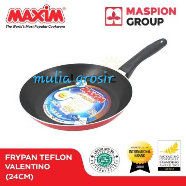 Wajan Maxim / Teflon Maxim / Fry Pan Maxim 18 cm, 20cm, 22cm, 24cm, 26cm