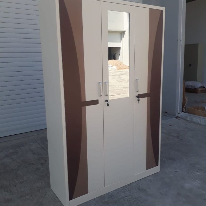 Lemari pakaian besi buka tutup MT 966