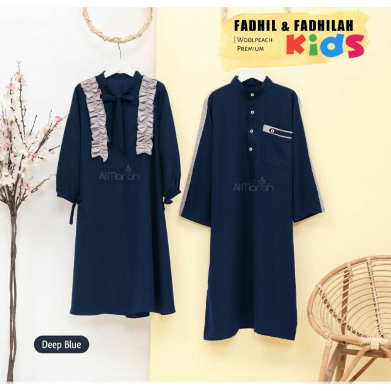 JUBAH BANIN FADHIL By AL MAR'AH | Jubah Anak laki-laki [Original]