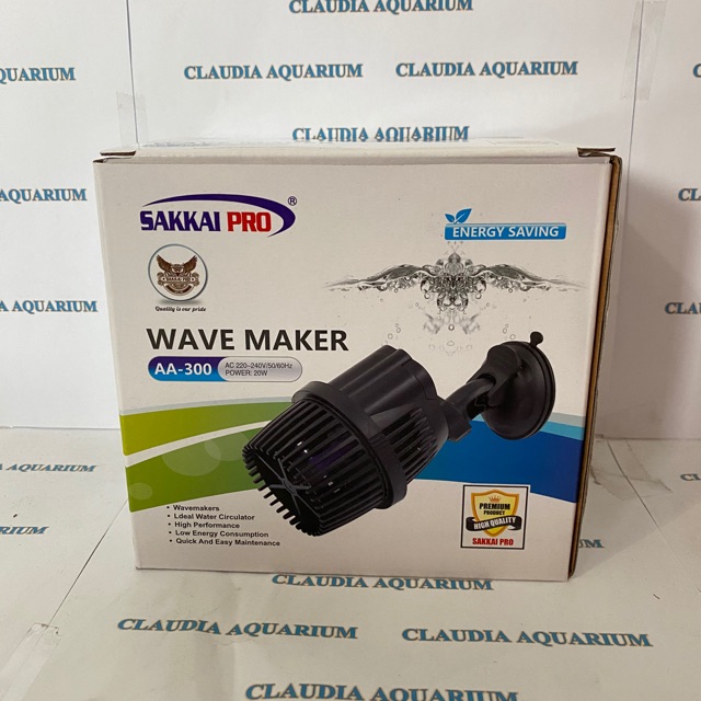 PEMBUAT OMBAK AQUARIUM / KOLAM WAVE MAKER SAKKAI PRO AA 300