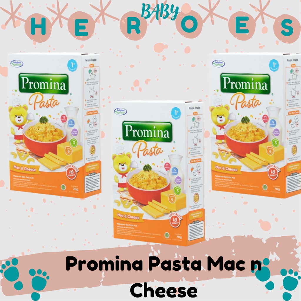 Promina Pasta Mac n Cheese mpasi / pasta keju bayi / ladang lima / pasta keju / promina puff