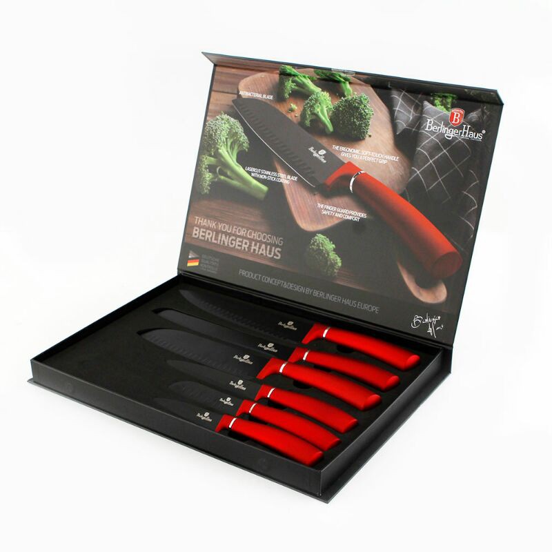berlinger haus knife/ set pisau dapur elegan/dusdusan pisau