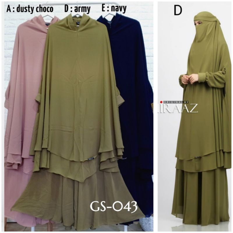 Gamis set Cadar GS 043 by Shiraaz