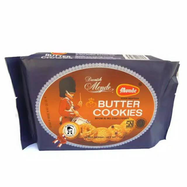 

Monde Butter Cookies 150 gr