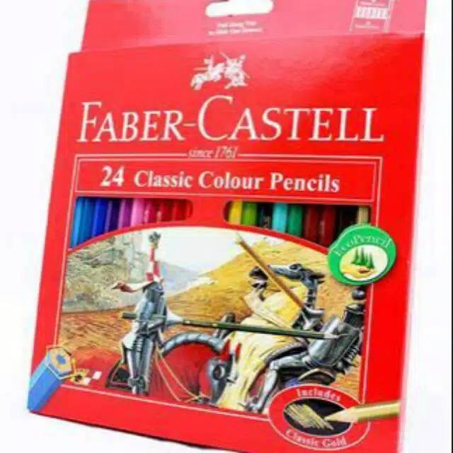 

Pensil Warna Faber Castell 24 Classic Colour/Pensil Warna