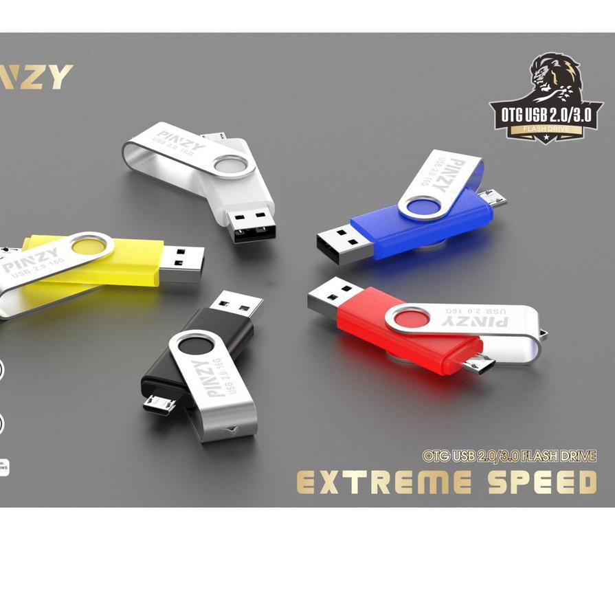 ➥ Flash Disk - Flasdisk - Flash Drive OTG PINZY 32GB USB 2.0/3.0 ❅