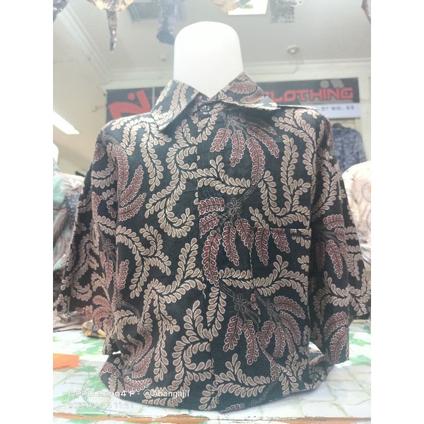 KEMEJA BATIK ANAK LAKI LAKI KATUN PREMIUM LENGAN PANJANG MOTIF TERBARU 2-16TAHUN VIRAL cod gosend